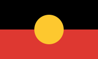 Flag of the Australian Aboriginal people