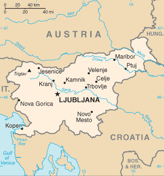 Map of Slovenia (13,091 bytes)